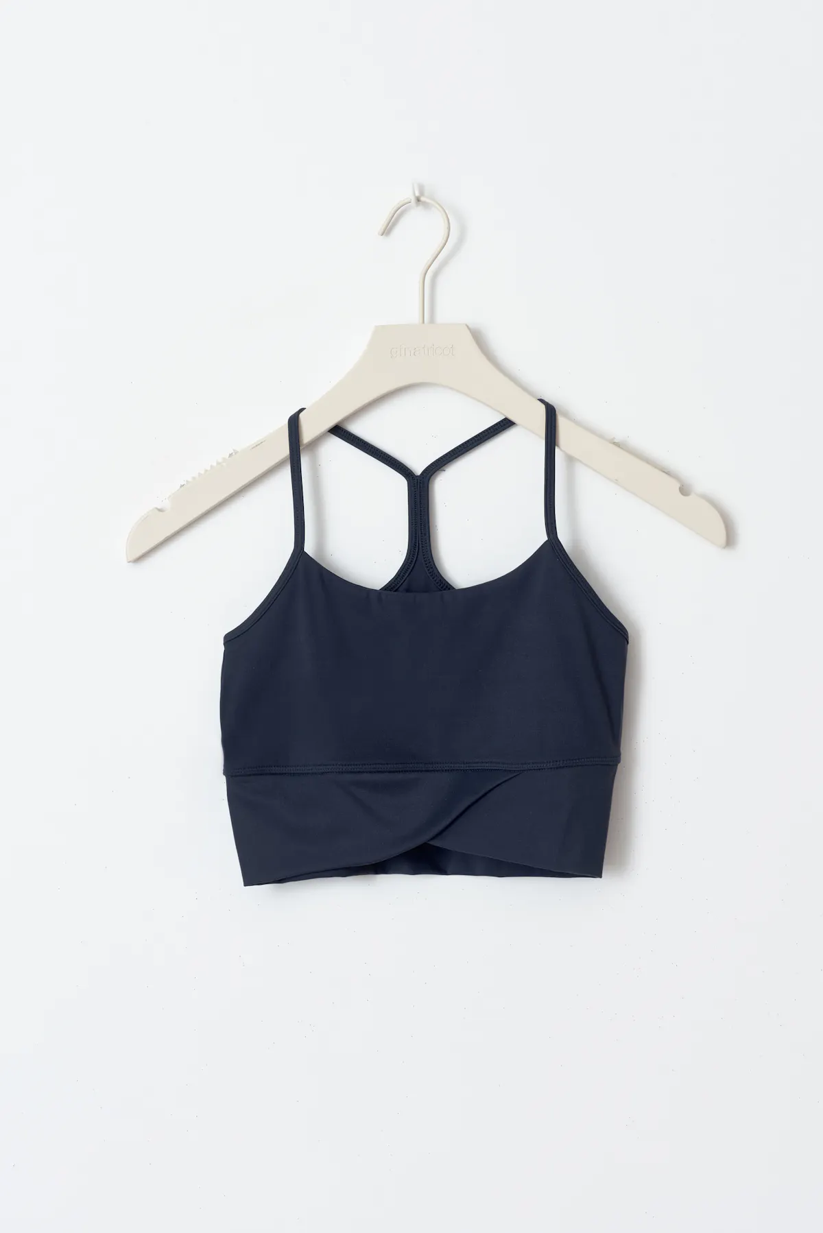 Sporty yoga top - Blue - Gina Tricot