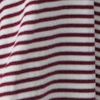 Burgundy/white